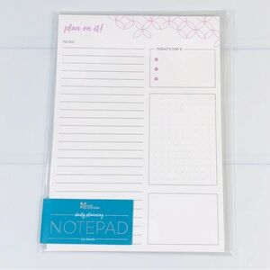 Erin Condren Plan On It Daily Planning Notepad